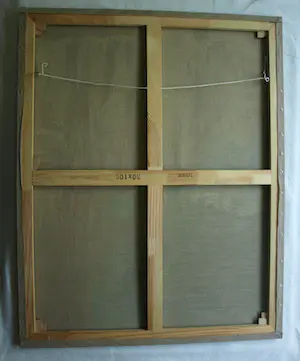 Joop Stoop - Olieverf op doek, Man met Raaf – 100 x 80 cm kopen? Bied vanaf 50!