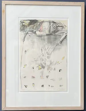 Miguel Ybanez - Gesigneerd werk uit 1983 - 85/90 - Mooi ingelijst kopen? Bied vanaf 75!