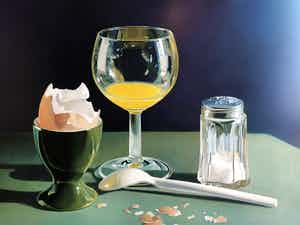 Tjalf Sparnaay - Ontbijtje/Finshed Breakfast (groot) verkocht voor € 395!