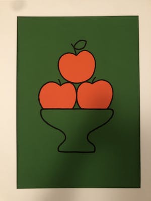 Dick Bruna - Appels in fruitschaal gesigneerd kopen? Bied vanaf 400!