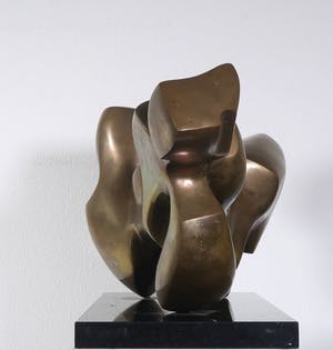 Paulus Reinhard - Bronzen beeld, Verbeelding van de muze (Zeer groot!) kopen? Bied vanaf 3500!