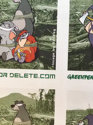 Banksy - Save or delete (Greenpeace) kopen? Bied vanaf 1!