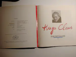 Hugo Claus - Jaski Art Gallery catalogus met gesigneerde en genummerde zeefdruk(623/750) kopen? Bied vanaf 60!