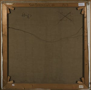 Kees Rademaker - Olieverf op doek, Abstracte compositie - Ingelijst (Groot) kopen? Bied vanaf 50!