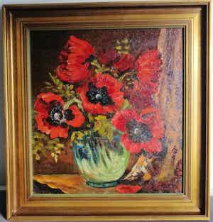 Henri Victor Le Fauconnier - Papavers in vaas verkocht voor € 270!