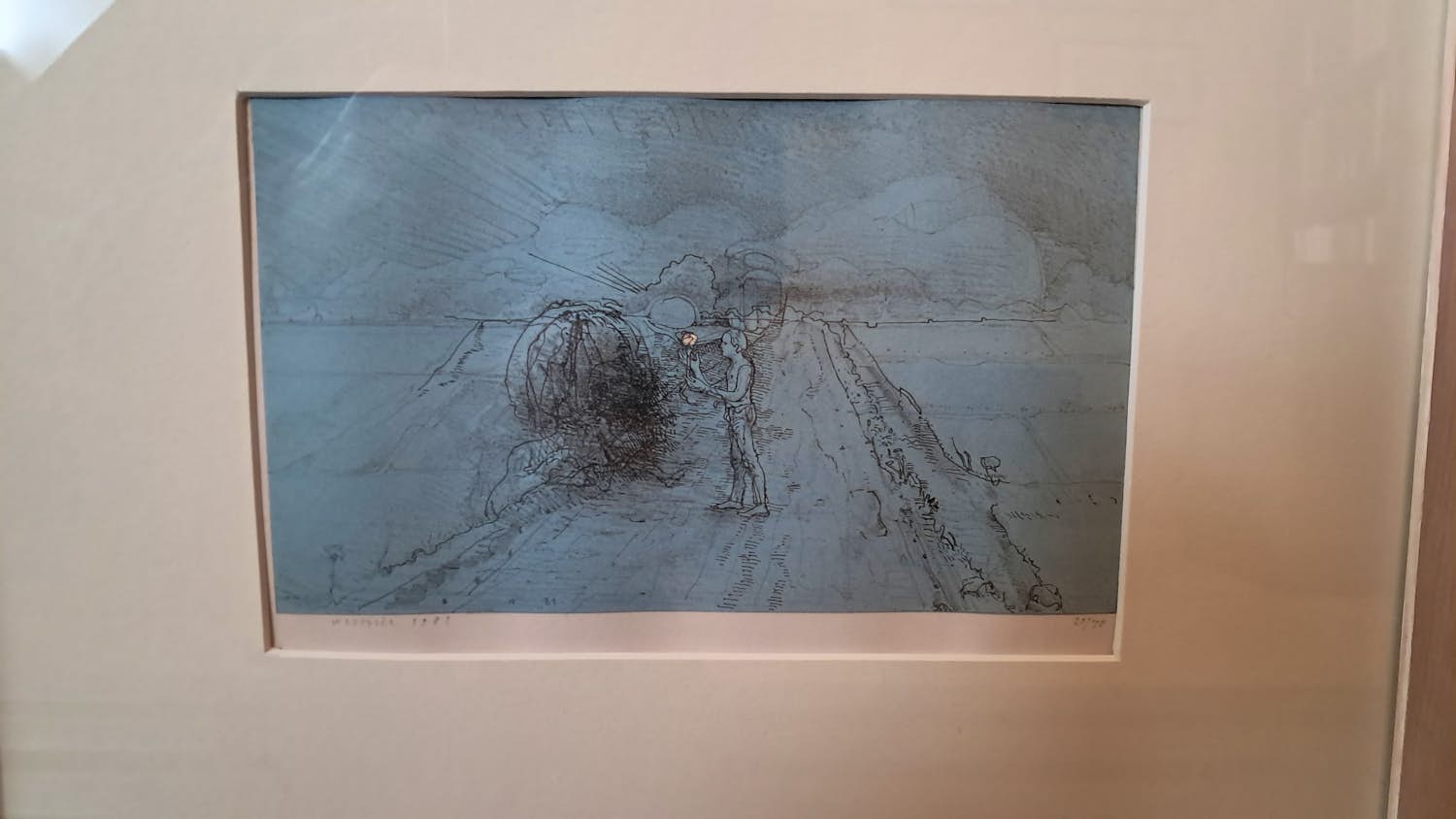 Co Westerik - man in landschap kopen? Bied vanaf 160!