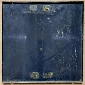 Piet Mondriaan - Composition C, with Gray and Red, emaille op metaal (unica) kopen? Bied vanaf 395!