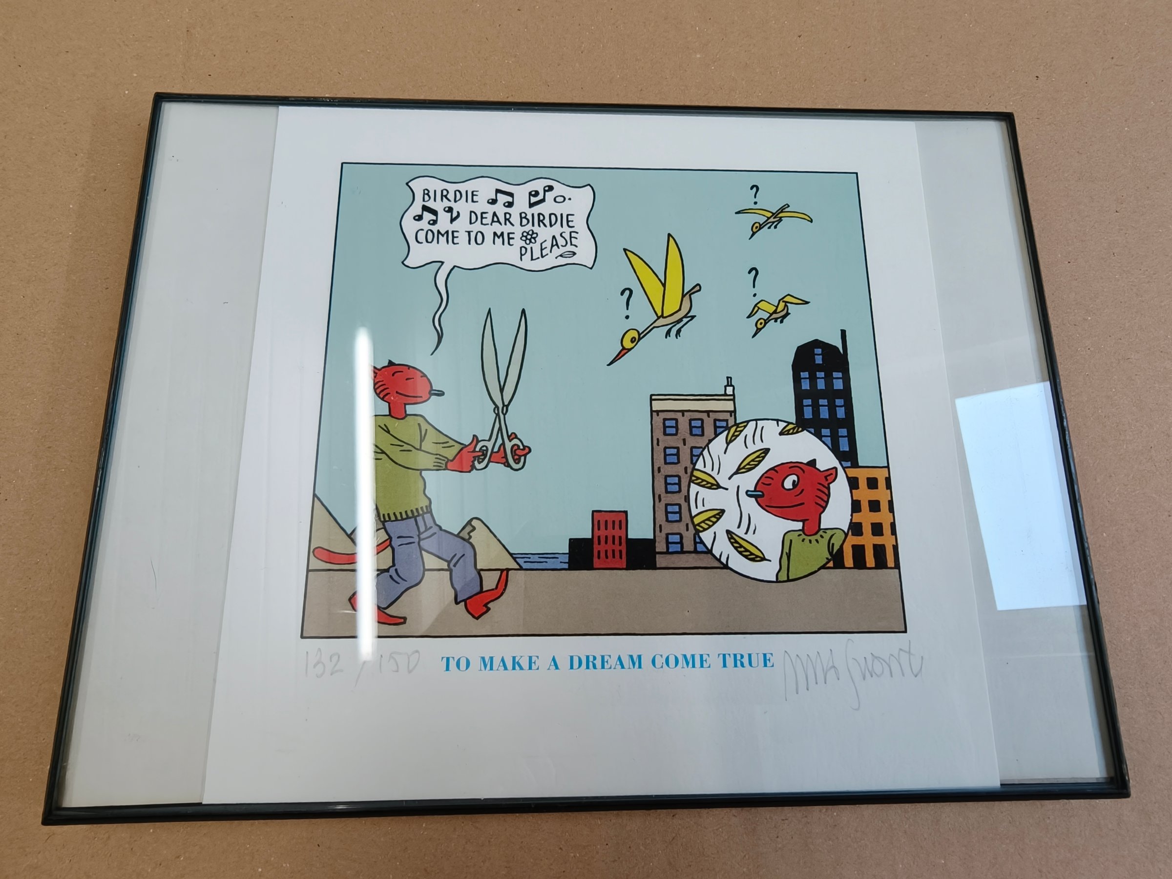 Buy Joost Swarte - To make a dream come true? Bid from 70!