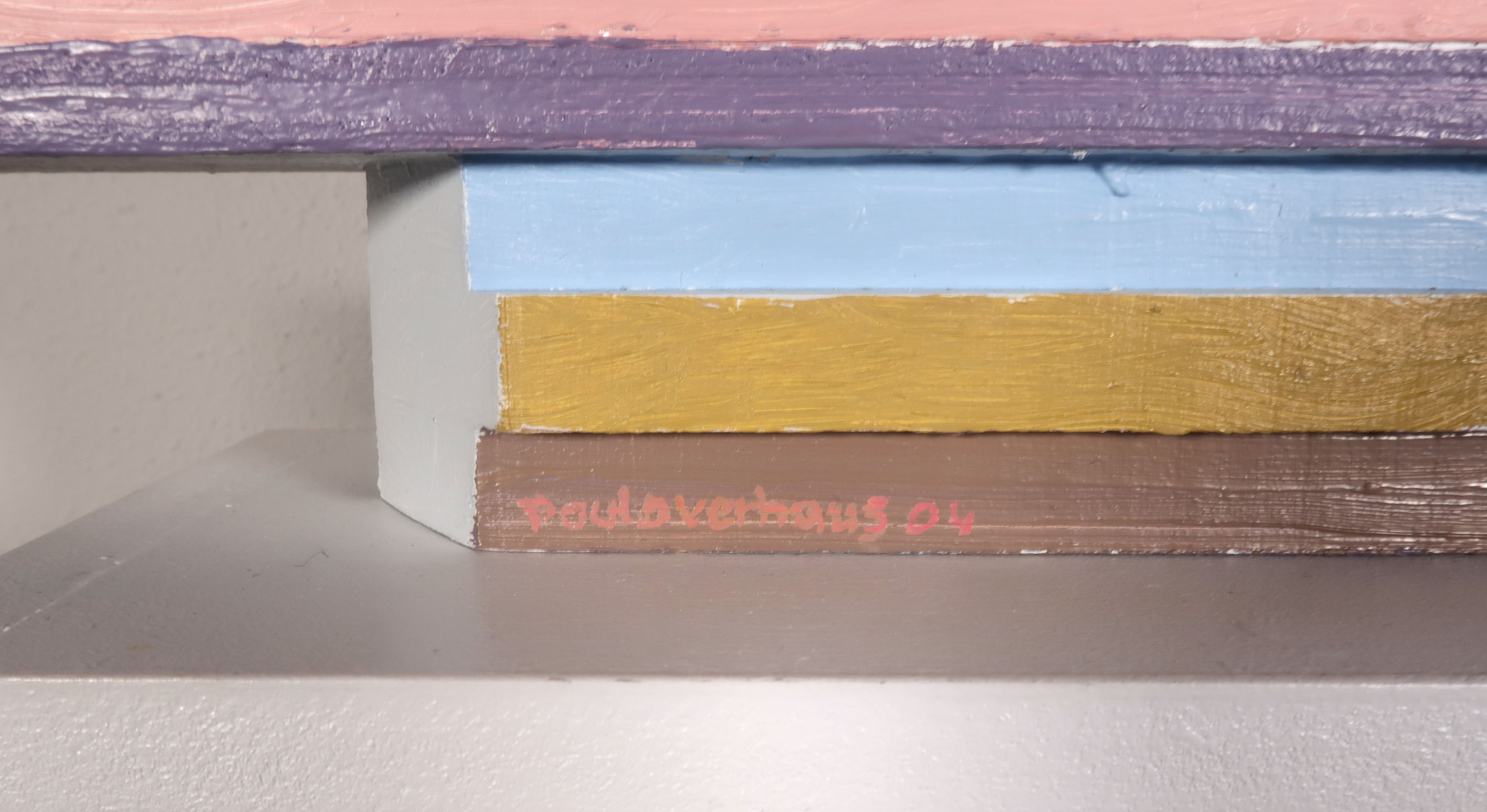 Paul Overhaus - Olieverf op hout, Op Weg (Groot) kopen? Bied vanaf 100!