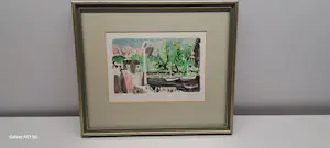 Buy Alexandre Minguet - Pont-Aven, le port? Bid from 45!
