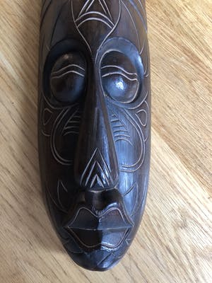 Niet of onleesbaar gesigneerd - Artisanaal masker uit Bali, Indonesië kopen? Bied vanaf 1!
