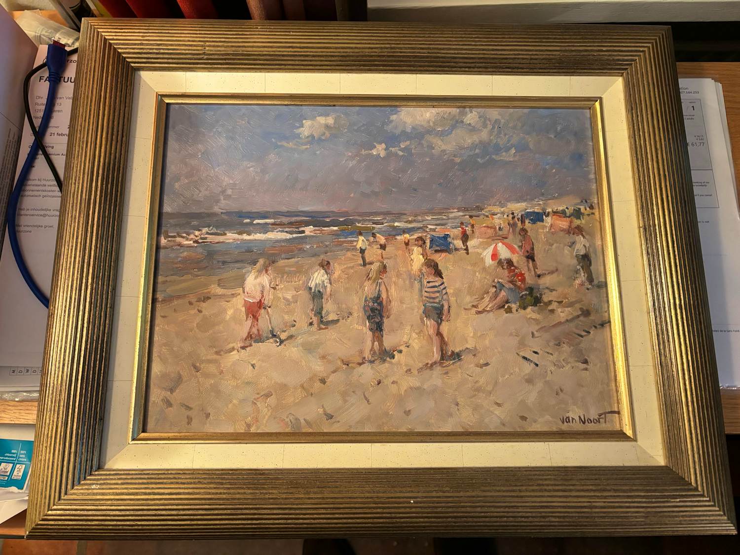 Arie-Kees van Noort - Zomer in Zandvoort 1992 kopen? Bied vanaf 125!