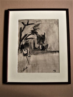 Henk Bos - Amsterdams constructivist - Inkttekening no. 116 - gesigneerd kopen? Bied vanaf 10!