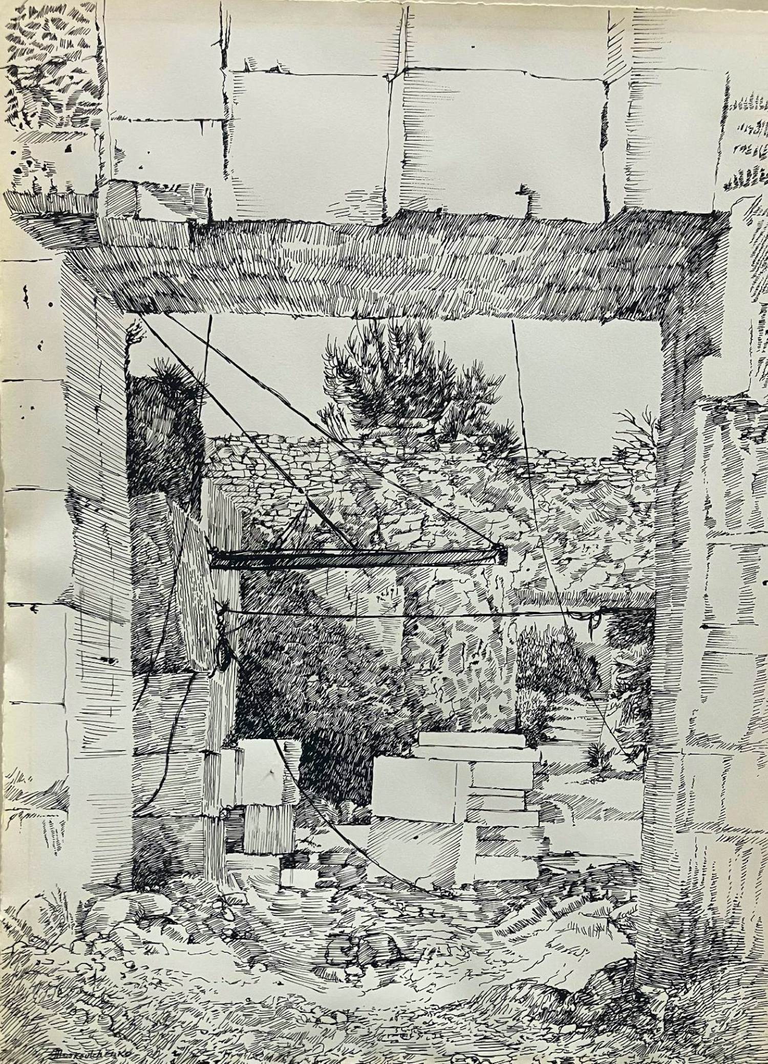 Michel Moskovtchenko - Carrière à Lacoste - La porte n°4 kopen? Bied vanaf 110!