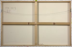 Theo Broeren - Acryl op doek, Club van 4 (Groot) kopen? Bied vanaf 100!