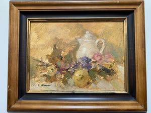 Frans Bruers - stilleven met theepot kopen? Bied vanaf 42!