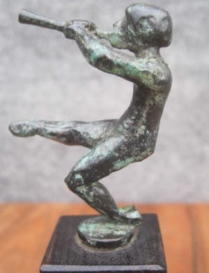 Niel Steenbergen - Beeldje van de god Pan. kopen? Bied vanaf 60!