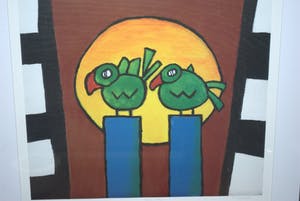 Piet Quekel - Zeefdruk oplage 130 kopen? Bied vanaf 30!