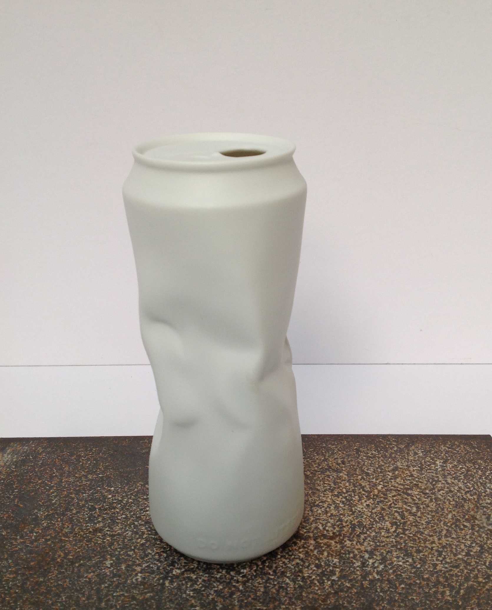 Rosenthal - Blikvaas Crazy Can biscuit (mat) porselein wit hoogte 20,5 cm kopen? Bied vanaf 45!