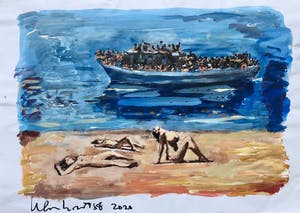 Peter Klashorst - European beaches this summer - Immigrants & Instagram kopen? Bied vanaf 1!