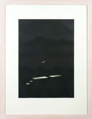 Jeroen Henneman - Ets, Lorry - Ingelijst verkocht voor € 70!