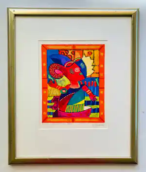 Buy Clemens Briels - Zonder titel maar met lijst? Bid from 125!