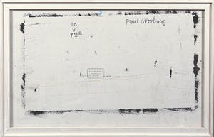 Paul Overhaus - Olieverf op board, Wolken - Ingelijst kopen? Bied vanaf 70!