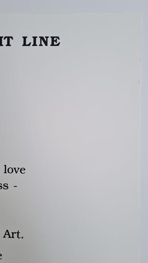 Robert Indiana - Love - To draw a straight line kopen? Bied vanaf 350!