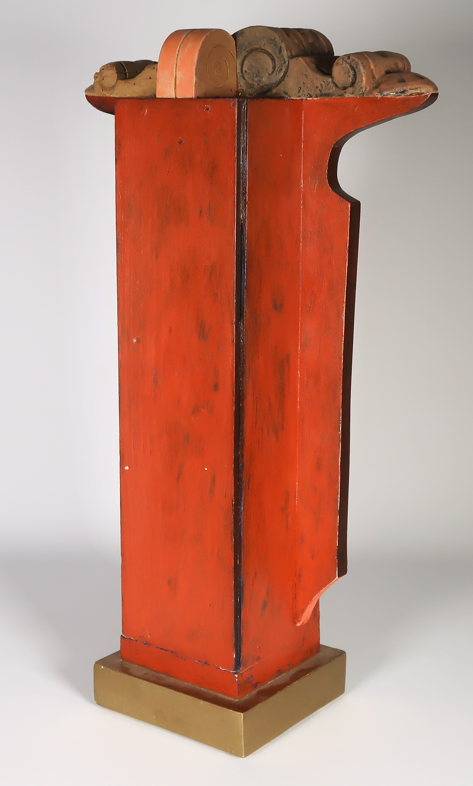 Lon Buttstedt - Object/Collage van o.a. beschilderd hout, Chair for Apis kopen? Bied vanaf 50!