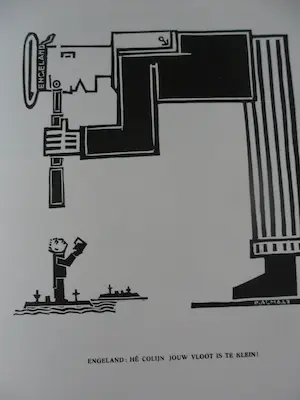 Peter Alma - Reprint van 8 satirisch houtsnede met tekst van Jan Rogier kopen? Bied vanaf 1!