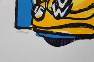 Herman Brood - zeefdruk: Beetle kopen? Bied vanaf 275!