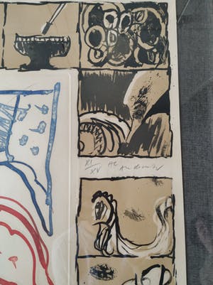 Pierre Alechinsky - Voile comme une mariée kopen? Bied vanaf 1000!