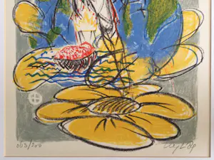 Henny van der Vegt - z.t. | kleuren litho - ingelijst kopen? Bied vanaf 39!