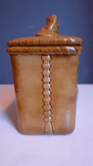 Niet of onleesbaar gesigneerd - Native Indian tabakspot USA Choctaw indians Oklahoma kopen? Bied vanaf 1!