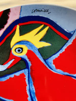 Corneille - de Vuurvogel, bord + onderzetters kopen? Bied vanaf 30!