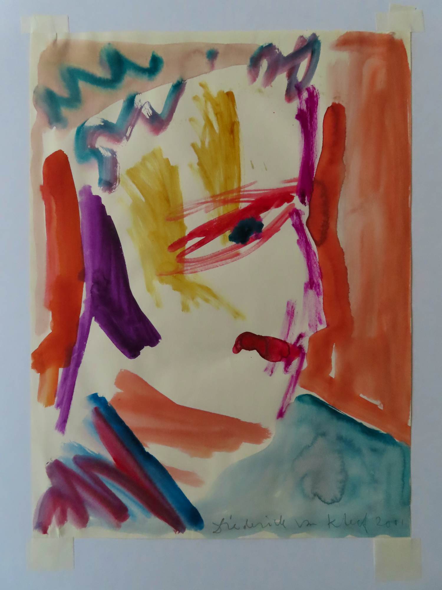 Diederick van Kleef - 'Portret' kopen? Bied vanaf 25!