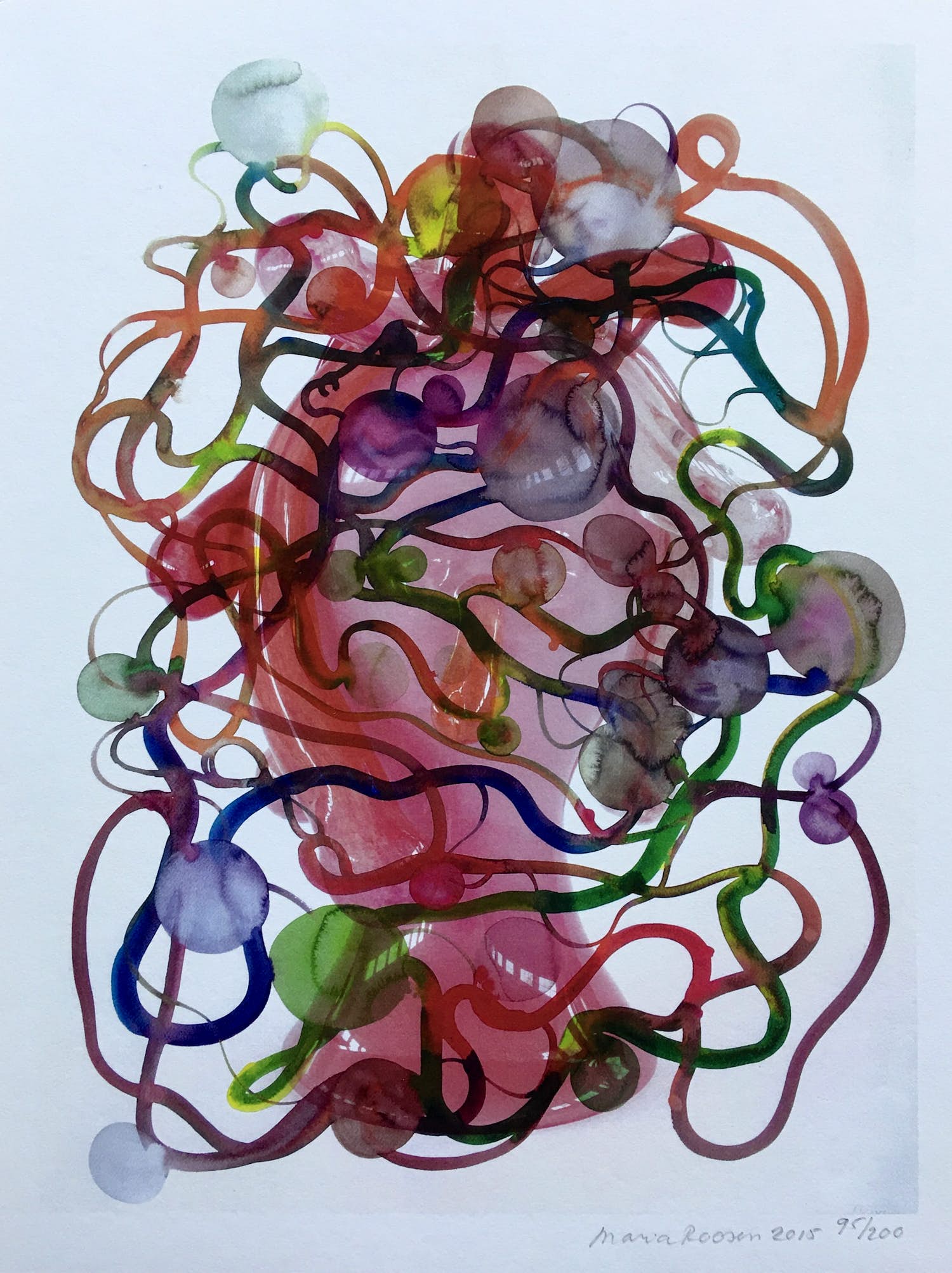 Maria Roosen - piëzografie - 2015 - gesigneerd kopen? Bied vanaf 50!