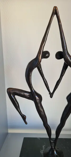 Corry Ammerlaan - Beeld, Sculptuur " Opbouwend " BRONS XXL Formaat! Uniek! kopen? Bied vanaf 245!