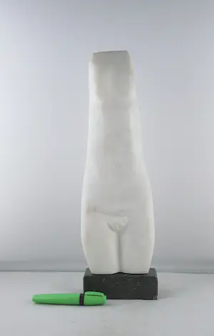 Anton Geerlings - Marmer, Vrouwentorso kopen? Bied vanaf 300!