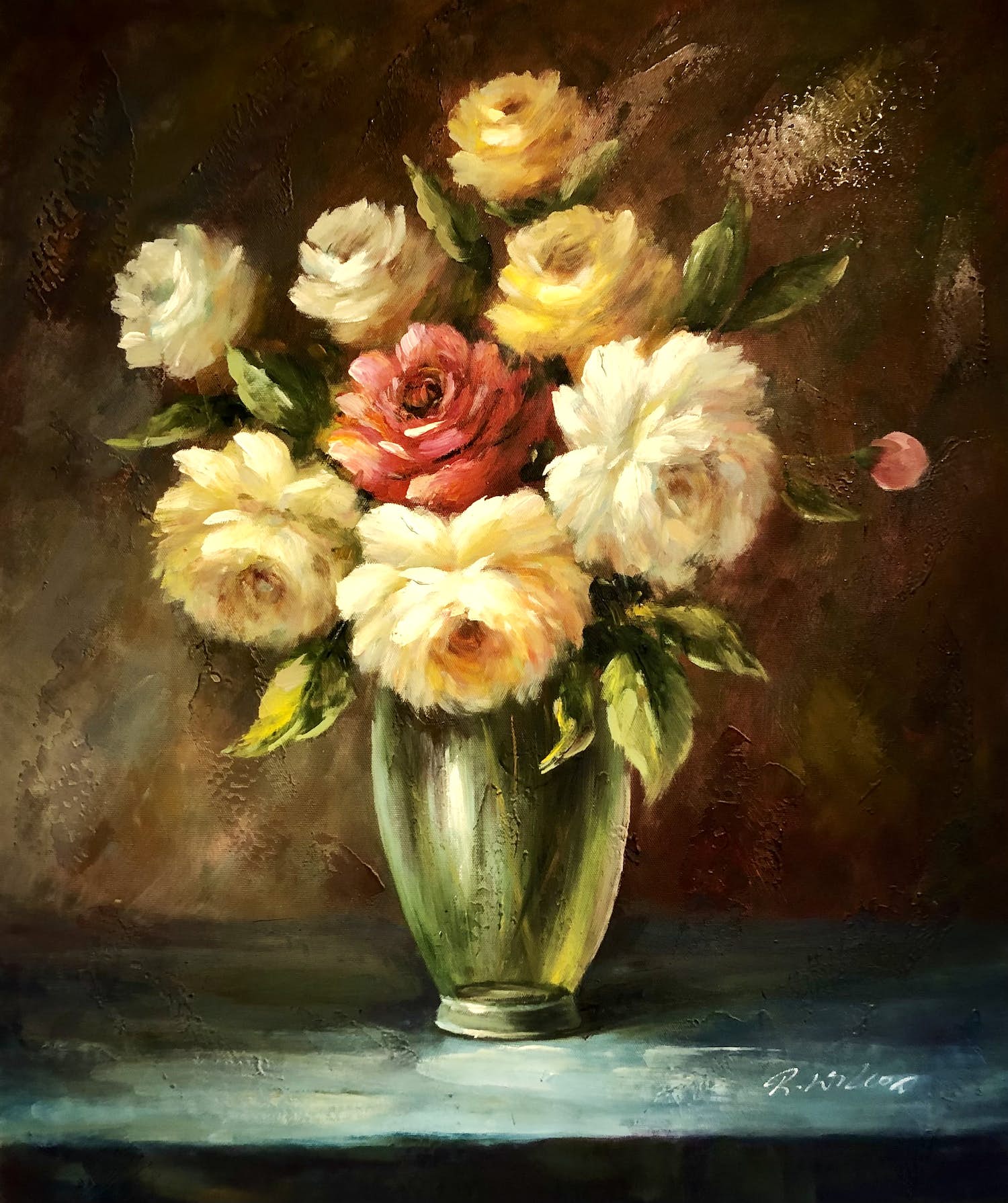Niet of onleesbaar gesigneerd - Fleurs. kopen? Bied vanaf 1!