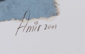 Sharon Amir - Zeefdruk op geschept papier, Immortal II kopen? Bied vanaf 20!