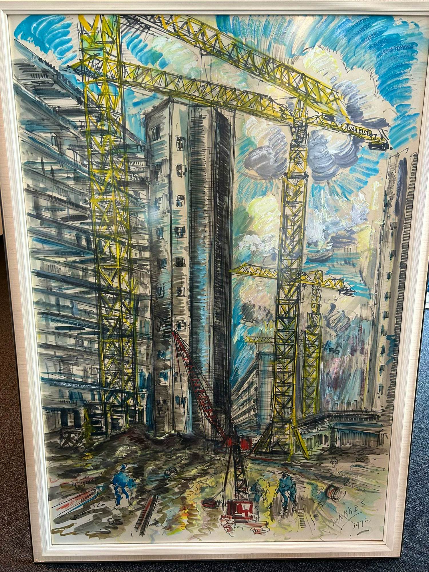 Jan Makkes - Bouwwerkplaats Van Elst verkocht voor € 300!
