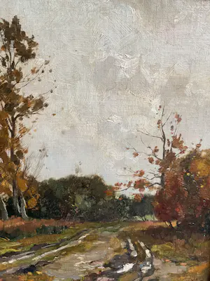 Joseph Gerardus van Jole - Bospad na een bui. kopen? Bied vanaf 250!