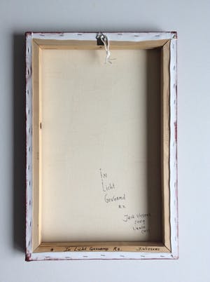 Jack Vissers - In Licht Gevormd (rood) - olieverf op doek kopen? Bied vanaf 60!