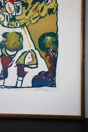 Pierre Alechinsky - Les Vulcanologies nr VI kopen? Bied vanaf 495!