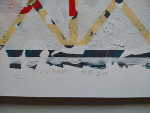 Jack Vissers - Secret Crossings (nr.20) - acryl op karton kopen? Bied vanaf 50!