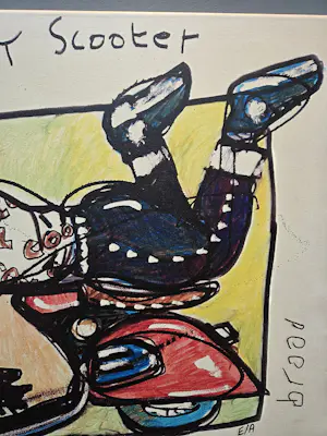 Buy Herman Brood - Funky Scooter? Bid from 595!