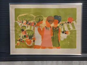 Frederic Menguy - Trois Femmes dans un paysage kopen? Bied vanaf 60!