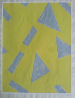 Ton Pape - Driehoeken in de ruimte. Abstract. kopen? Bied vanaf 10!