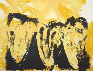 Jan Cremer - Zeefdruk, Sahara II kopen? Bied vanaf 100!